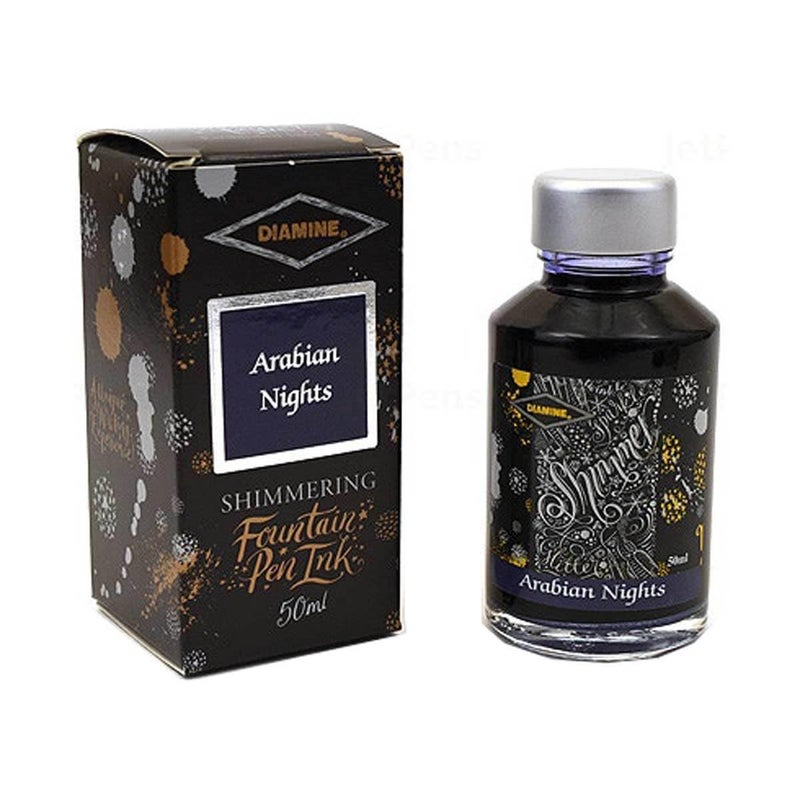 Diamine - Shimmering Fountain Pen Ink, Arabian Nights 50ml - Image 2